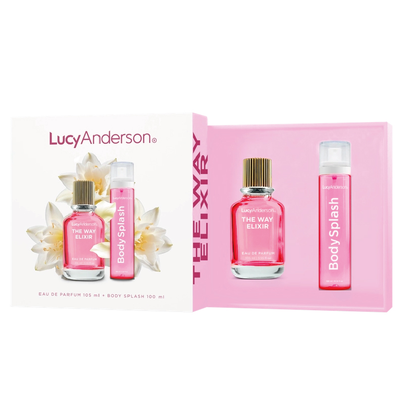 LUCY ANDERSON ESTUCHE THE WAY ELIXIR EDP X 105 ML. Y BODY SPLASH